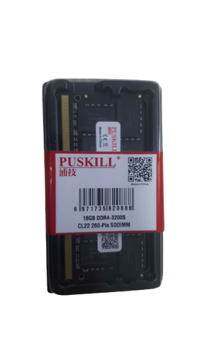 [TEC90] RAM PORTATIL DDR4 16GB 3200MHZ PUSKILL CHIP SK HYNIX