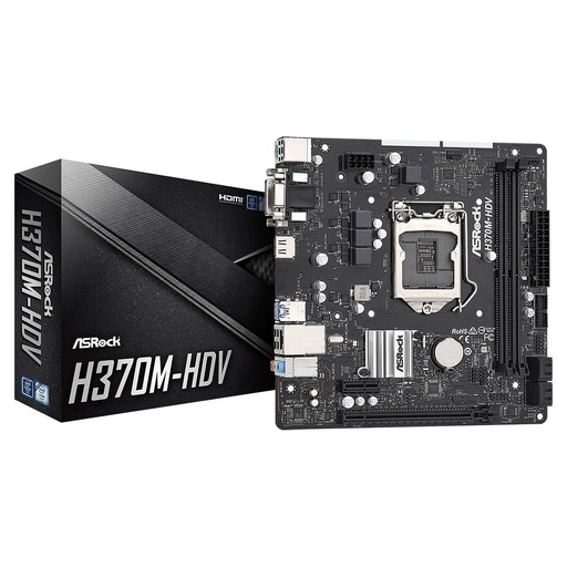 [TECNO41] BOARD ASROCK H370M-HDV DDR4 SOCKET 1151 8GN/9GN
