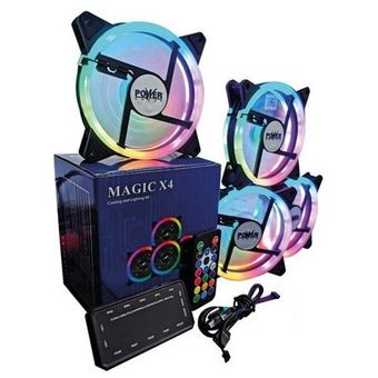 [MAGIC4] KIT COOLER MAGIC X4 ARGB CONTROLADORA