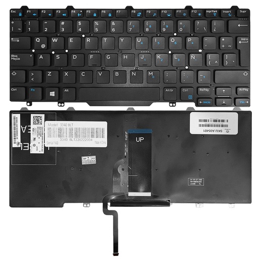 [A05401] Teclado Dell Latitude 3340 3350 E7450 E7470 E5450 E5470 E7480