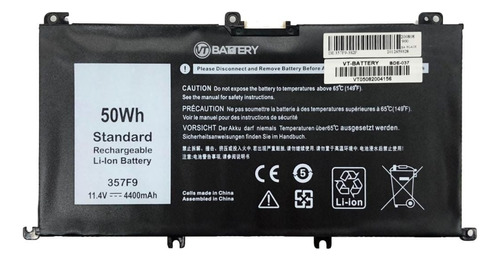 [A02417] BATERIA DELL 357F9 Inspiron 15 5000 Gaming 5576 5577,15 7000 Gaming 7557 7559 7566 7567
