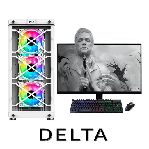 [ENS008] PC DELTA COMPLETO (MONITOR, MOUSE Y TECLADO)