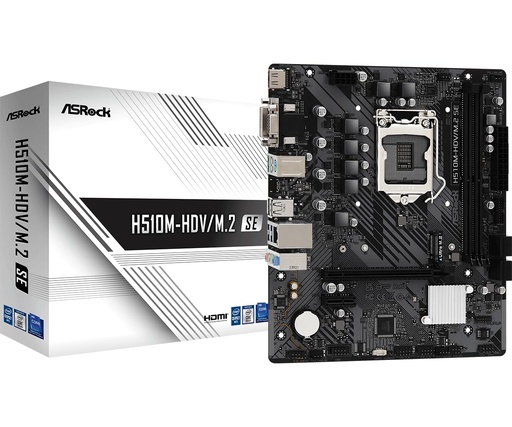 [H510M] BOARD ASROCK H510M-HDV/M.2 SE SOCKET 1200 10GN/11GN