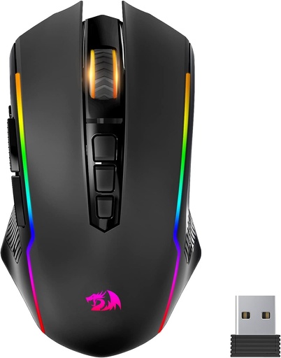 [K65560] Mouse Redragon Mouse inalámbrico 8000 DPI Ranger Lite