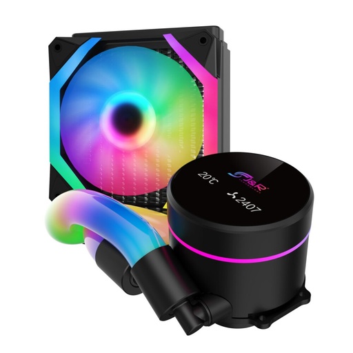 [RF001] REFRIGERACION LIQUIDA JYR 120MM NOXIUS X1 RF-001 ARGB NEGRA