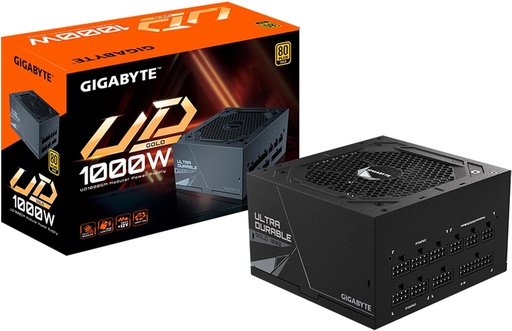 [A61000] FUENTE GIGABYTE GP-UD1000GM 1000W 80 Plus Gold Certified Fuente de alimentación totalmente modular