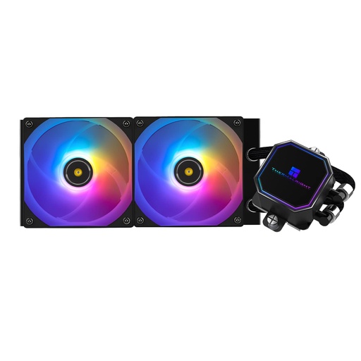 [ATR240] Thermalright Frozen Prism 240 Black ARGB Enfriador  para CPU con ventilador ARGB de 4.724 in LGA1700/1150/1151/1200/2011