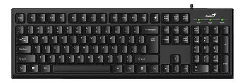 [GKB100] Teclado Genius Smart KB-100 USB Negro Resistente a Liquidos