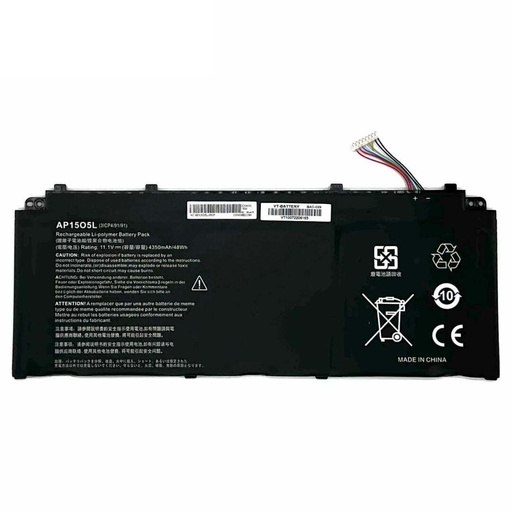 [A02116] Batería Acer AP1505L SPIN S 13 S5-371 S5-371-52JR 767P S5-371-7278 AP1503K