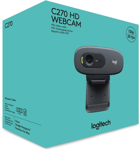 [A1245] CAMARA LOGITECH C270 720P 30FPS