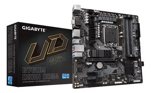[760MD5] BOARD B760M DS3H GIGABYTE LGA 1700/ Intel/ B760/ M-ATX/ DDR5
