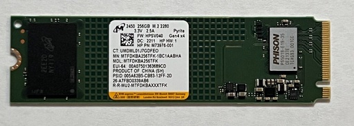 [AOP256] Disco SSD M.2 NVME 256GB(Open Box) Varias Marcas