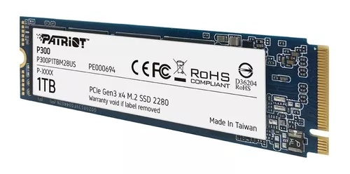 [P3001TB] SSD M.2 NVME 1TB PATRIOT P300 PCie 3.0