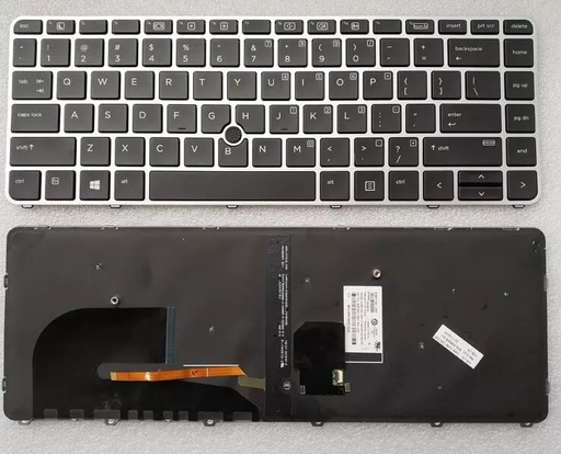 [A05552] TECLADO HP 745-G3, 745-G4, 840-G3, 840-G4, 848-G3, 848-G4  RETROILUMINADO CON MALLA