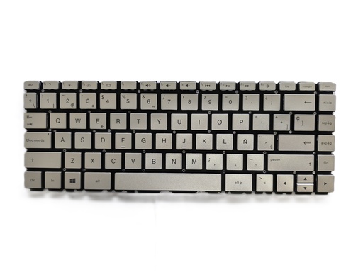 [A05554] TECLADO HP 14-BS 14-BP 14-BW 14-CF 14-CK 14-BK  PLATEADO