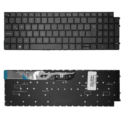 [A05414] Teclado para Dell Inspiron 15 3501 3511 3515 15 5515 7510 16 7610 Latitude 3520 3530 3540 Vostro 3510 3520 5510 5515 7510 766 52