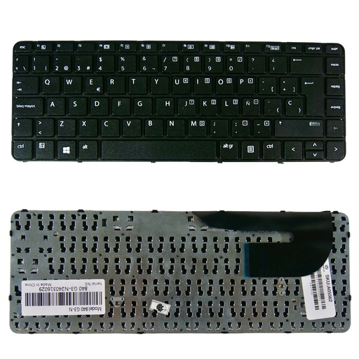 [A05562] TECLADO HP 745-G3, 745-G4, 840-G3, 840-G4, 848-G3, 848-G4 CON MALLA (NORMAL)