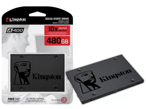 [A9000] SSD 480GB KINGSTON MODELO: SA400S37/480G 10x